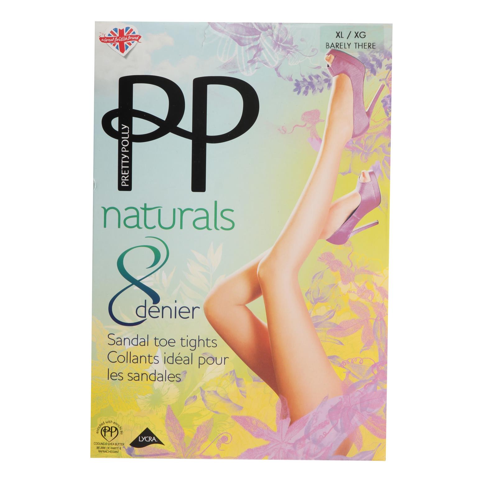 Pretty Polly Sandal Toe